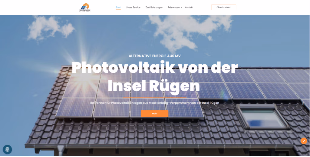 Photovoltaik Profis von der Insel Rügen