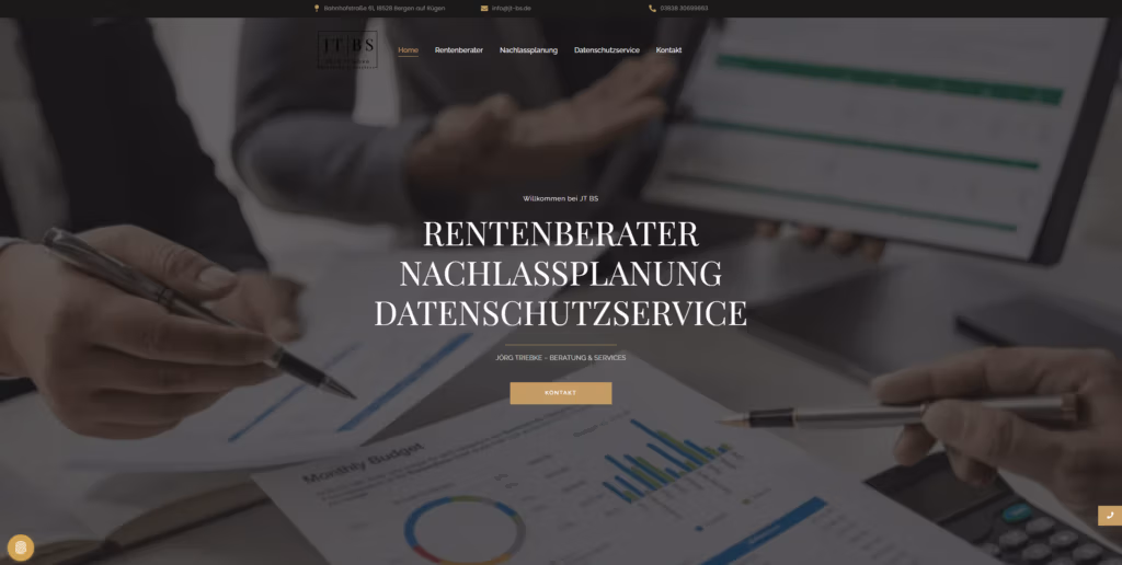 Rentenberater und Vorsorgeberater JT-BS
