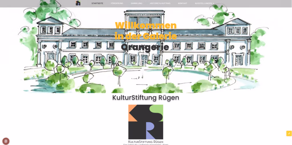 Die Kulturstiftung Rügen in der Orangerie Putbus