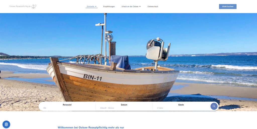 Ostsee Rezeptpflichtig - Ostseeurlaub einfach buchen