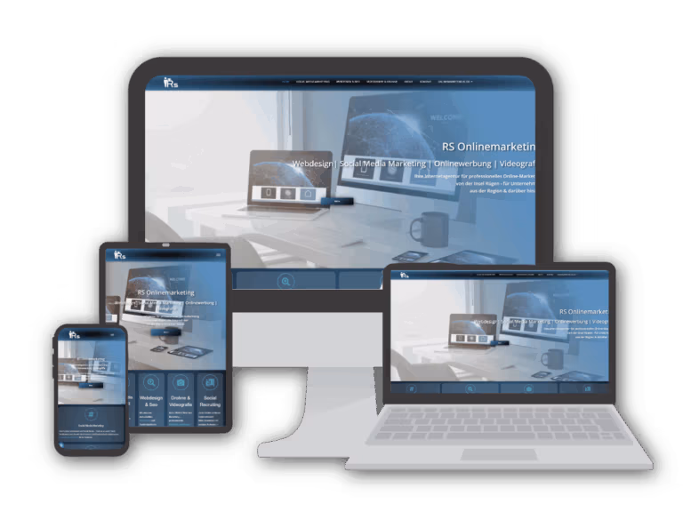 Neue Webseite erstellen RS Onlinemarketing