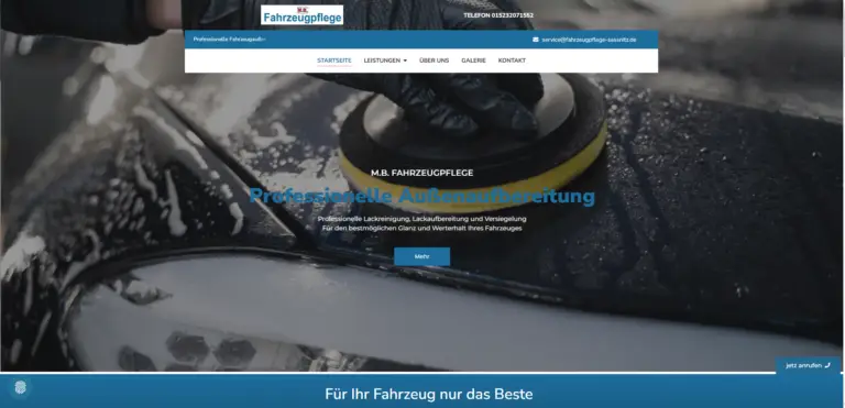 Fahrzeugpflege Sassnitz