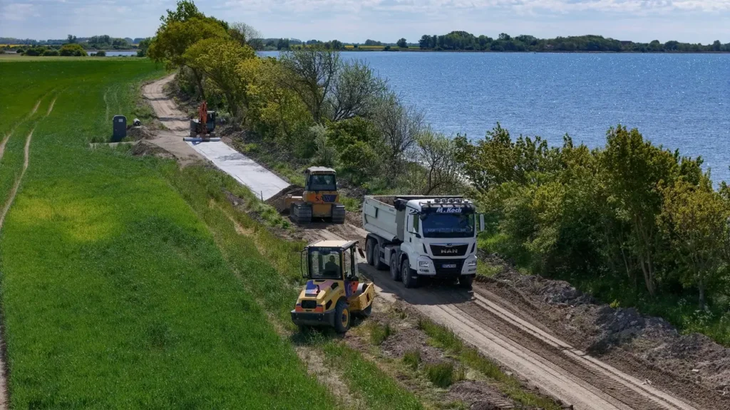 Drohnenaufnahmen auf Rügen in Zürkvitz