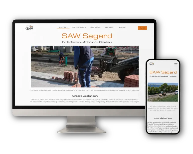 Neue Webseite für SAW Sagard