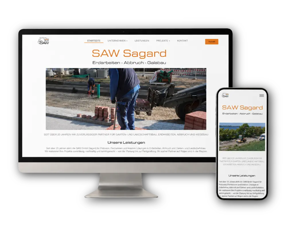 Neue Webseite für SAW Sagard