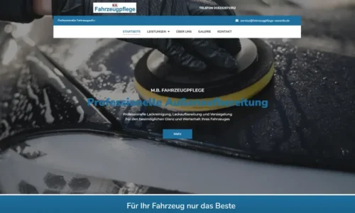 Fahrzeugpflege Sassnitz