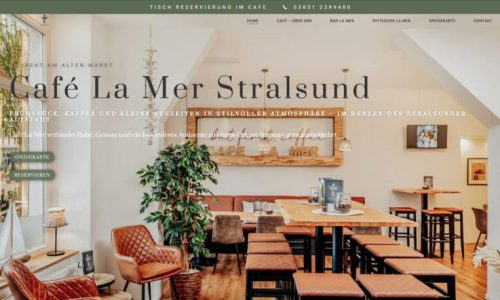 Cafe in Stralsund