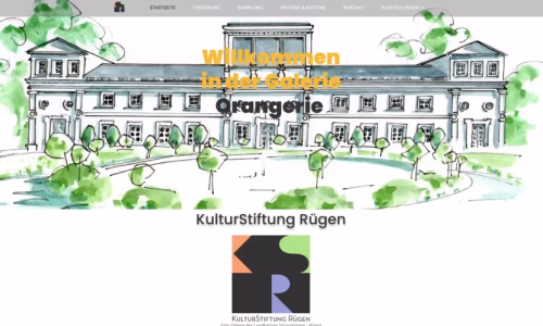 Die Kulturstiftung Rügen in der Orangerie Putbus